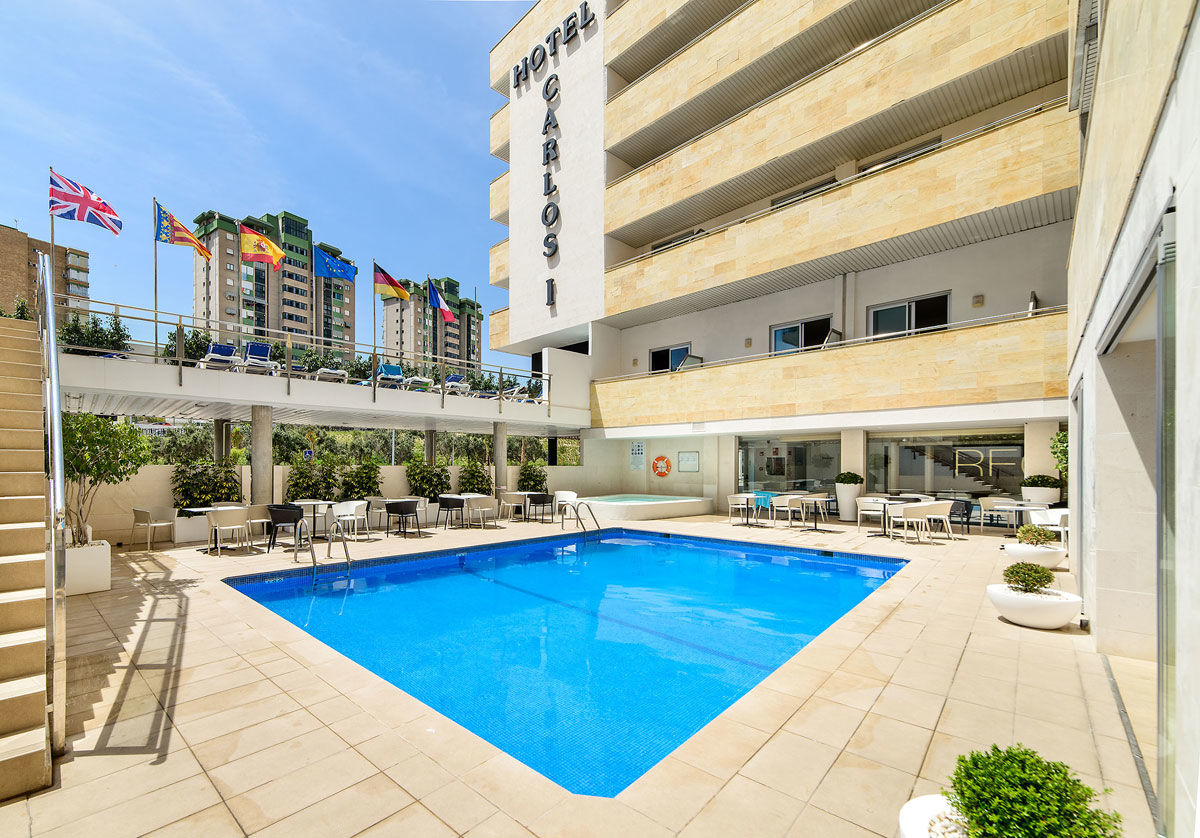 Hotel Carlos I Benidorm Buitenkant foto